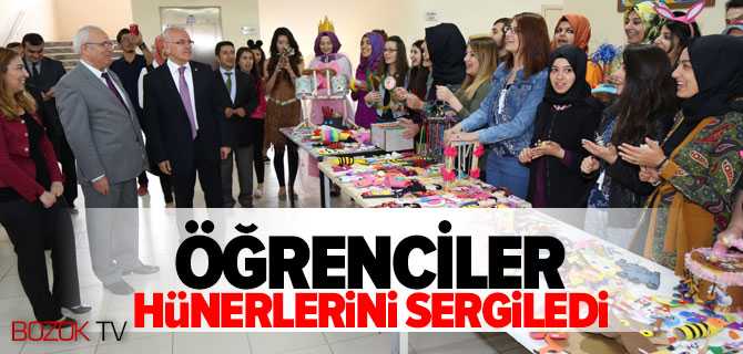 Eğitim Fakültesinde Okul Öncesi Sergisi İlgi Gördü