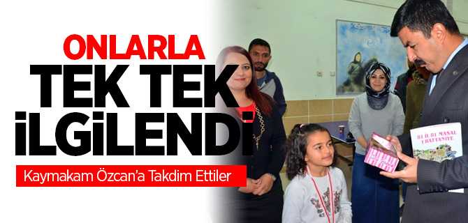 Kaymakam Özcan Öğrencileri Ziyaret Etti