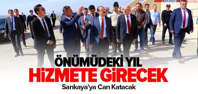 Sarıaya'ya Can Katacak