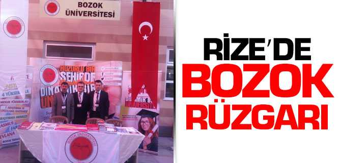 Rize'de Bozok Rüzgarı
