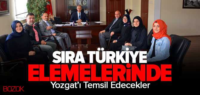 Yozgat Anadolu İmam Hatip Kız Lisesi Türkiye Elemelerinde