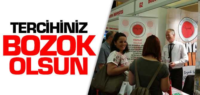 Bozok Üniversitesi Ankara Tercih Fuarına Katıldı