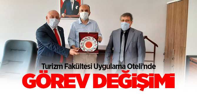 Bozok Üniversitesi Turizm Fakültesi Uygulama Otel'inde görev değişimi