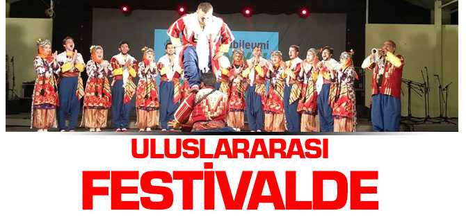 BÜ Uluslararası Halk Oyunları Festivaline Katıldı
