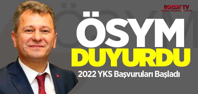 2022 YKS Başvuruları Başladı