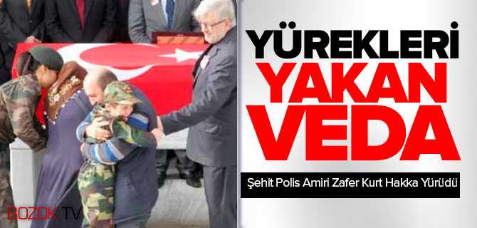 Şehit Polis Amiri Zafer Kurt Son Yolculuğuna Uğurlandı