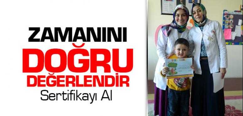 Zamanını Doğru Değerlendir Sertifikanı Al